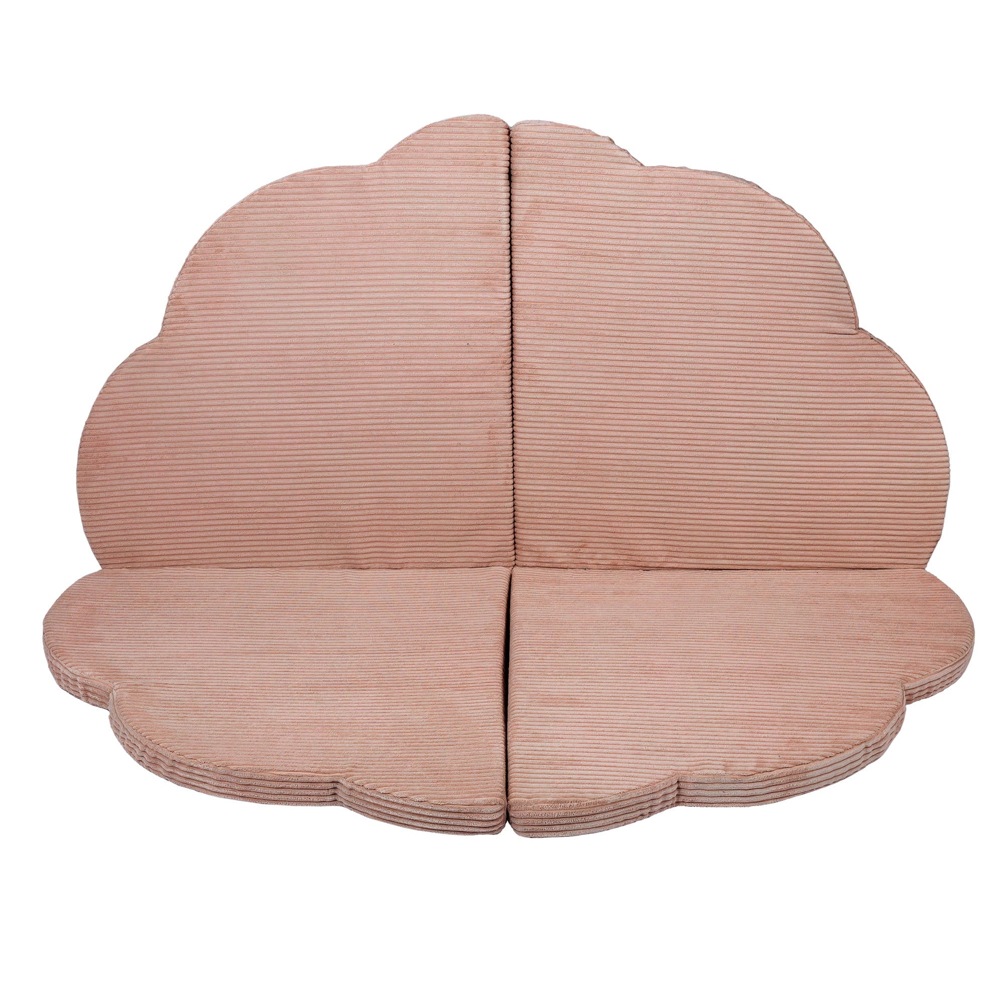 Tapis de jeu nuage en velours Corduroy à larges côtes Aesthetic