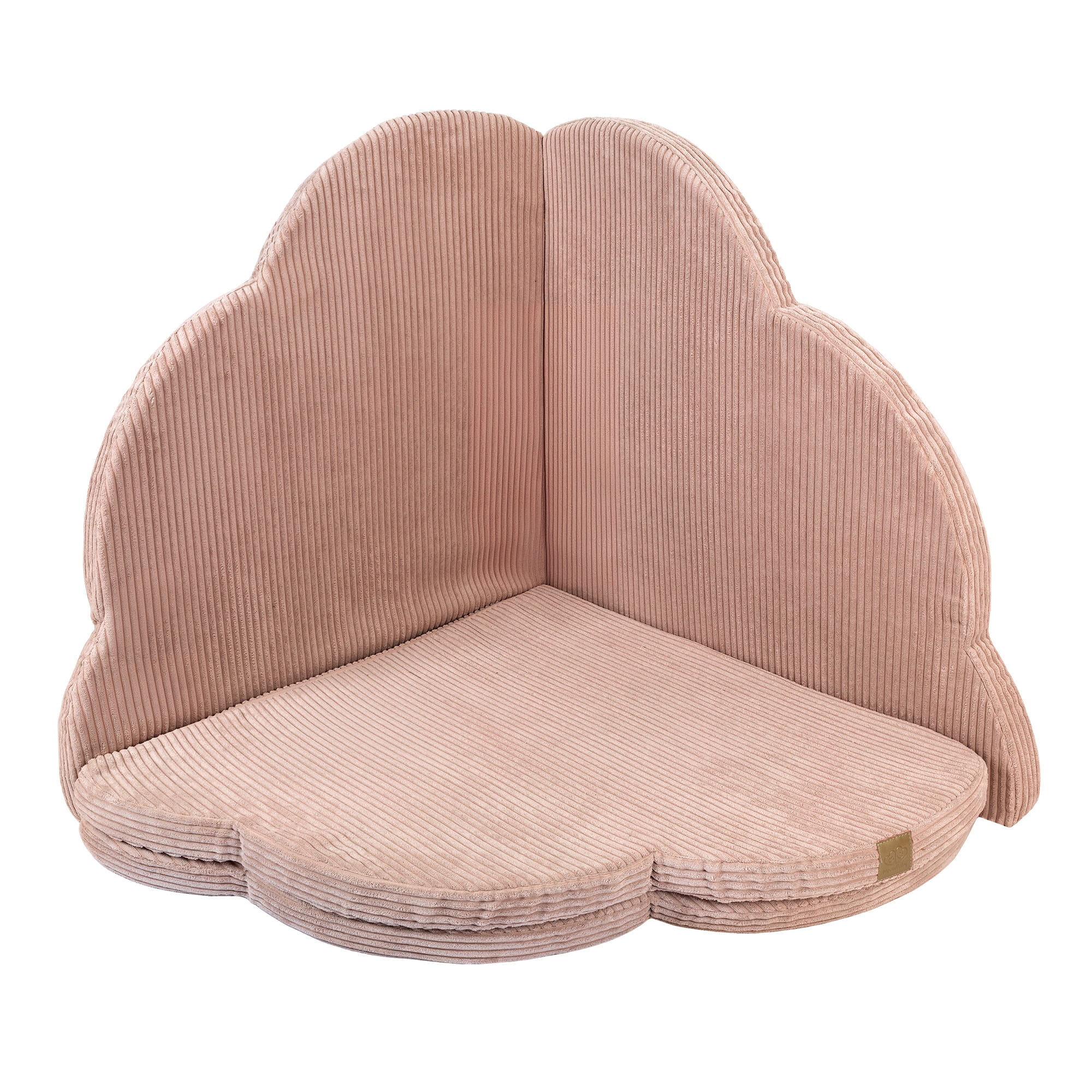 Tapis de jeu nuage en velours Corduroy à larges côtes Aesthetic